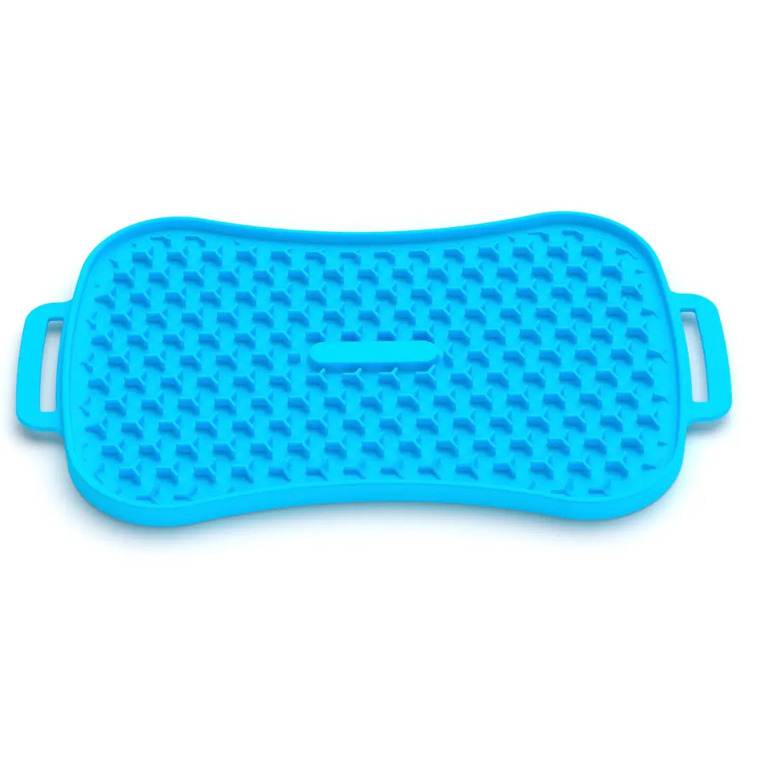 Plato comedero lento 4 en 1 para perros con tapete lamedor